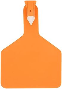 MUDUOBAN Cattle Ear Tags Z Tags One-Piece 50Pcs Balnk TPU Animal Identification Livestock Ear Tags for Cow,Goats,Dogs,Pigs,Sheep,Large Size