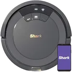 Shark AV753 ION Robot Vacuum, Tri-Brush System, WiFi Connected, 120 Min Runtime, Works with Alexa, Multi Surface Cleaning, Grey