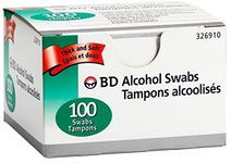 BD Alcohol Swabs 70% isopropyl alcohol