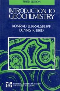 Introduction to Geochemistry -Ise