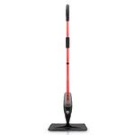 Dirt Devil Spray Mop, with Reusable Microfiber Pad, for Sealed Hard Floors Like Laminate, Tile, Hardwoods and More, PD15000, Red