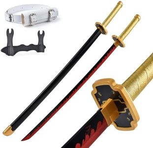 yoriichi Sword, Demon Slayer Sword, yoruichi Cosplay Katana -41 inch for Role-Playing and Collection.Anime Original Texture.