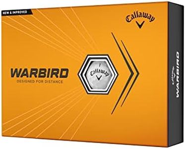 Callaway Warbird Golf Balls (2023 Version, White)