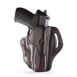 1791 GunLeather Holster for Sig Sauer P226, P220, P229 Right Hand OWB Leather Gun Holster for Belts Also fits 1911 with Rails, HK VP9, Beretta 92FS