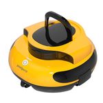 POOLPURE 2026 Cordless Pool Cleaner, 5000mAh Robotic Pool Vacuum with 100 Mins Runtime, IPX8 Waterproof Automatic Pool Cleaners for 90m² Flat Pools, Dual-Motor & Detachable Wheels Yellow