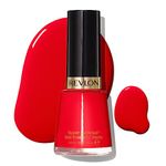 Revlon Nail Enamel, Chip Resistant Nail Polish, Glossy Shine Finish, in Red/Coral, 640 Fearless, 0.5 oz