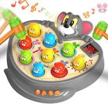 Toys for Ages 2-4,2 Year old Boy Birthday Gift,with Spray 2 Hammers,5 Game Modes,9 Music & Light Interactive Educational Early Learning Toddlers Toys,Birthday Gifts for 2 3 4 Year Old Boy Toys