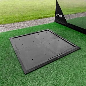 FORB Rubber Golf Mat Base [1.5m x 1.5m] - Anti Skid Golf Mat Base