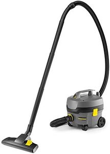 Kärcher Aspirapolvere Professionale T 7/1 Classic, Compatto e con peso piuma di 3,5 kg, Potenza di Aspirazione di 23 kPA, Contenitore da 7,5 l Utilizzabile con o Senza Sacchetto Filtro