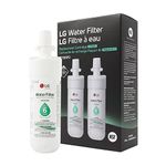 LG LT700P2-6 Month / 200 Gallon Capacity Per Unit/Replacement Refrigerator Water Filter (NSF42, NSF53, and NSF401) ADQ36006121﻿