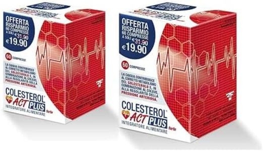 Colesterol Act Plus forte Integratore Alimentare (2 confezioni (120 compresse))