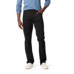 Signature by Levi Strauss & Co. Gold Label Men's Athletic Tech Jeans (Available in Big & Tall), Raven-waterless, 36W x 32L