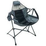 Rio Foldable Hammock Chair Lounger - Grey