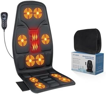 Back Massage Chair Pad with Heat and Vibration