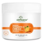 Earth Science Ayurveda Vitamin C Cream for Correcting and Brightening Non Greasy Face Cream for All Skin Types, 50g | Younger Looking Nourished & Bright Skin | SLS & Paraben Free