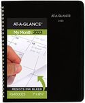 At-A-Glance 2023 Monthly Planner, DayMinder, 7" x 8-3/4", Medium, Faux Leather, Black (G40000) (G4000023)