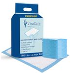 20 x Premium Incontinence Bed Pads 60x90 cm | Incontinence Bed Sheets | Provides Soft Feel | Disposable Bed Mats for Incontinence | Bed Protectors Kids | Maternity Bed Mats (1 Pack of 20)