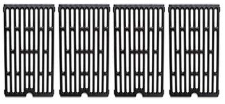 GrillSpot – Vermont Castings Porcelain Cast Iron Cooking Grate Set | Premium Quality Replacement | Exact Fit | 16 7/16” x 9 1/16” | Outdoor Barbecue Grill Parts | 4-Piece