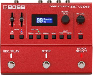 BOSS RC-500 Loop Station Pedal – Dual Track, Effects, USB