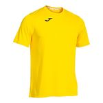 Joma Mens Combi M/C T Shirt, Yellow, M EU