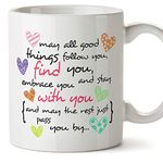 MUGFFINS Motivational Mug -"Motivation"" - Inspirational Gift/Present - Tea/Coffee Ceramic Cup 11oz