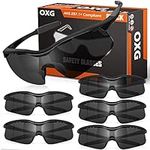 OXG 6 Pack Tinted Safety Glasses fo