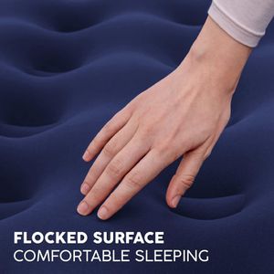Bestway Double Air Bed – Inflatable Camping Mattress for Guests