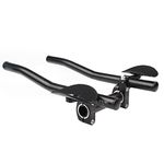 Handlebar Aero Bars Bicycle Rest Handlebar Bike Aluminum Alloy Arm Rest Handlebar Triathlon Aero Bicycle Tri Bars Relaxation Handlebars for Road Mountain Bike, Handlebar Aero Bars