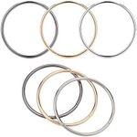 PH PandaHall 6pcs 3 Colors Circular