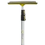 DocaPole 5-12 Foot Car Squeegee & Window Washer Extension Pole | Classic Car Squeegee |Long-Reach Auto Squeegee with Telescopic Pole | Long Handle Car Window Squeegee