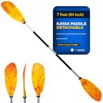 Five Oceans Mix Kayak Paddle, 84" (7 FT) FO-2880