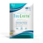 Tru Earth Toilet Bowl Cleaner Eco-Strips | Plastic Jug-Free, Septic-Safe Cleaning Strips | Easy to Use | 48 Strips