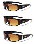 X-loop Black 3 Pair HD Glasses