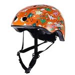 WINOMO Kids Bicycle Helmet Adjustable Toddler Skateboard Helmet 3-8 Years Boys Girls Multi- Sport Lightweight Safety Helmet (Orange)