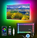 MATICOD TV LED Lights for TV, 4M LED TV Backlights TV Lights That Sync with TV, USB Led TV Lights LED Strip Lights with Bluetooth Smart App Remote Control for Christmas Halloween Decorations