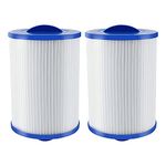 2Pack Spa Hot Tub Filters, Pool Filter Replacement 9.6 x 5.9inches for Swimming Pool Easy Set Filter Cartridge Replacement Tube Pool Cleaning