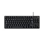 Logitech G413 TKL SE Mechanical Gaming Keyboard - Compact Backlit Keyboard with Tactile Mechanical Switches, Anti-Ghosting, Compatible with Windows, macOS, QWERTY UK English Layout - Black