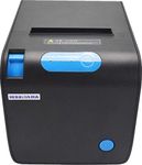 80MM POS Thermal Receipt Printer - USB Serial Ethernet Port POS Thermal Receipt Printer Compatible 80mm Thermal Paper Rolls - 250mm/sec High-Speed Printing with ESC/POS Print Commands (Black)