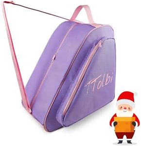 Premium Roller & Ice Skate Bag - Multi-Sport Carrying Bag for Ice, Rollerblades, Quad, Inline Skates & Ski Boot - Durable Backpack for Figure Skating, Hockey & Snow Accessories - For Women, Girls, Men