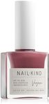 NAILKIND Deep Pink Nail Polish - Pink Elephants - Classic-Finish Nail Varnish - Vegan Nail Lacquer - Peta Certified Cruelty Free - Quick Drying Long Lasting Chip Resistant Manicure - 8ml