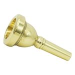 Missmore Trombone Mouthpiece 12C，Baritone and Euphonium Mouthpiece，Gold Plated