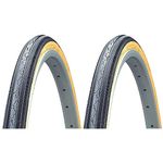 Kenda. Kenda k35 Gumwall Sidewall 27 x 1-1/4" Road Bicycle Tires Wire Bead - Pair (2 Tires)