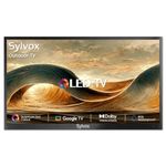 SYLVOX Outdoor TV, Smart QLED TV 55 inch, Weatherproof Outdoor TVs Support Google Assistant, 4K UHD, Wide Viewing Angle, IP55 Waterproof, 1000 Nits Partial Sun QLED Outdoor TV(2024 Model)