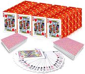 Gamie Mini Playing Cards - Pack of 20 Decks - Poker Cards - Miniature 1.5 Inch Card Set - Small Casino Game Cards for Kids, and Adults - Great Novelty Gift, Party Favor for Boys and Girls