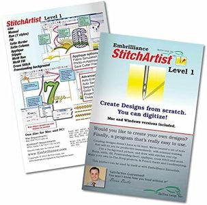 Embrilliance StitchArtist Level 1, Digitizing Embroidery Software for Mac & PC