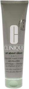 Clinique All About Clean 2-In-1 Charcoal Mask Plus Scrub For Women 3.4 oz Scrub