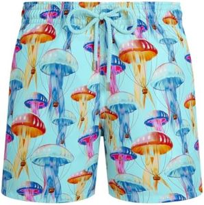 Vilebrequin, Men Swim Shorts Medusair, XL, Oxygene