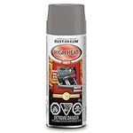 Automotive High Heat Enamel Spray Paint in Flat Aluminum, 340g