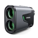 EENOUR Golf Rangefinder with Slope, 1200 Yards 7X Magnification, Laser Range Finder with Pin Lock Vibration,Rechargeable Battery,IP54 Waterproof,Magnet Stripe,Golf Accessories for Men Women