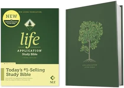 NLT Life Application Study Bible, Third Edition (Red Letter, Hardcover) Tyndale NLT Bible with Updated Notes and Features, Full Text New Living Translation